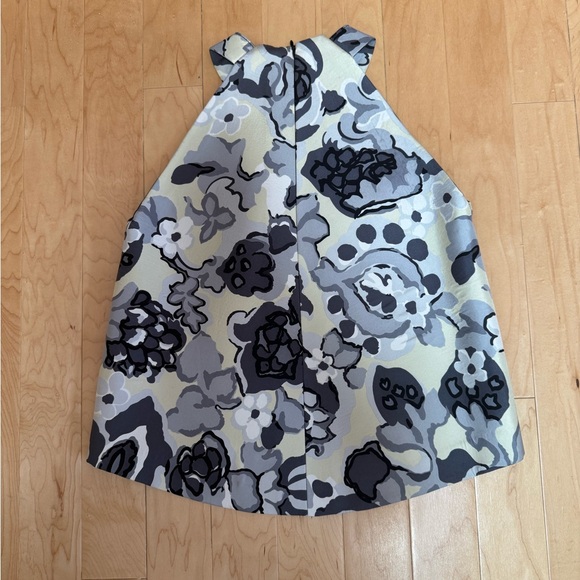 Balenciaga Neoprene Floral Sleeveless Top - Picture 2 of 3